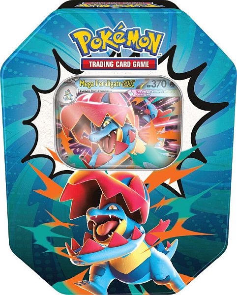 Pokémon Ascended Heroes Collector's Tin - Mega Feraligatr
