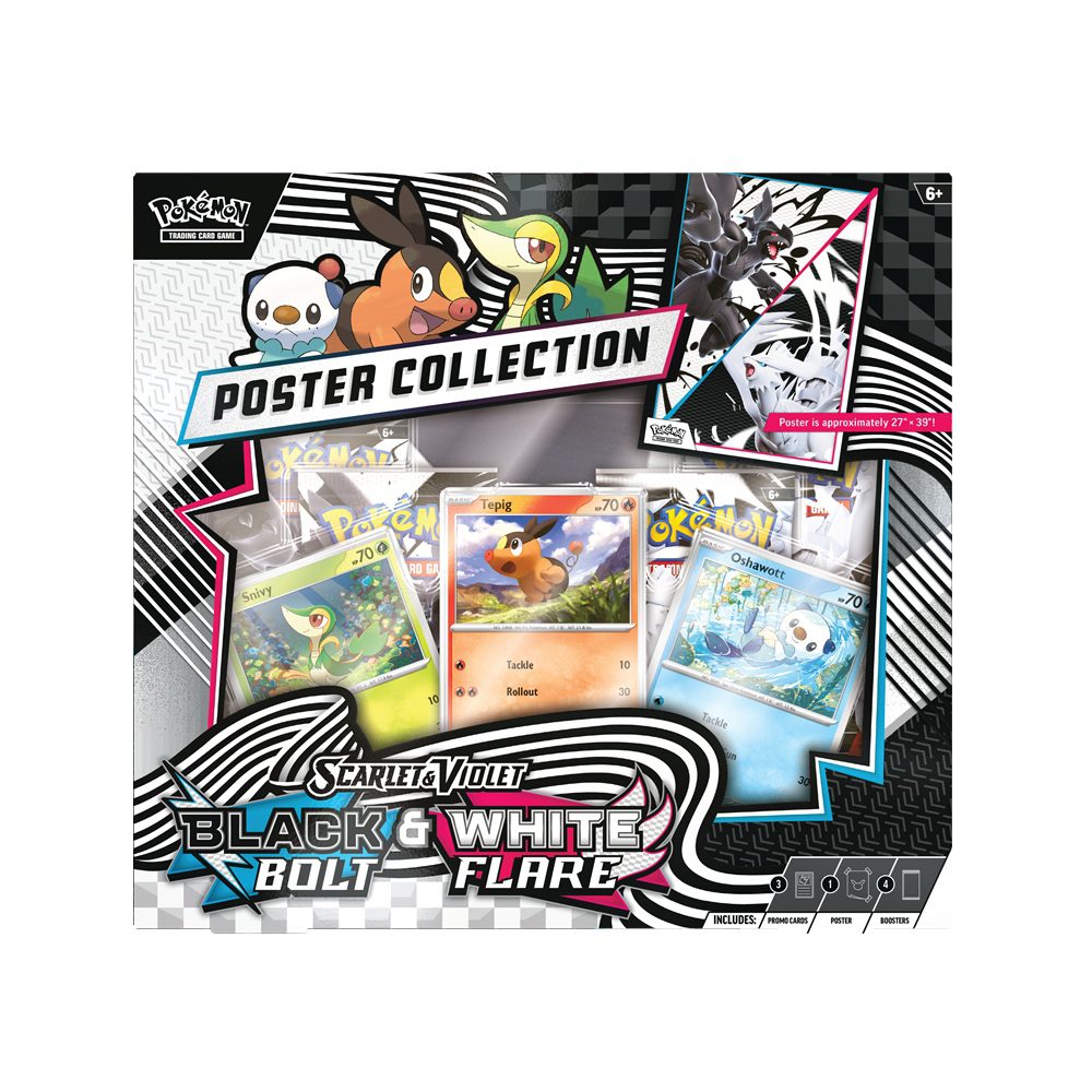 Black Bolt & White Flare: Unova Poster Collection
