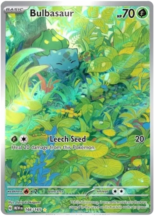 #166 Bulbasaur Full Art