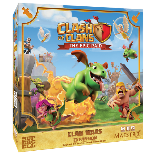 (Pre-Order) Clash of Clans The Epic Raid - Clan Wars Expansion