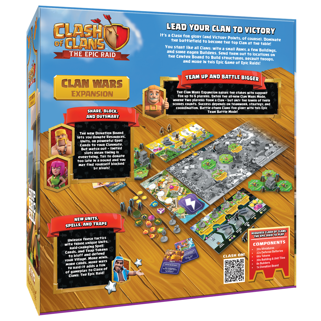 (Pre-Order) Clash of Clans The Epic Raid - Clan Wars Expansion