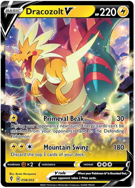 Dracozolt V Full Art