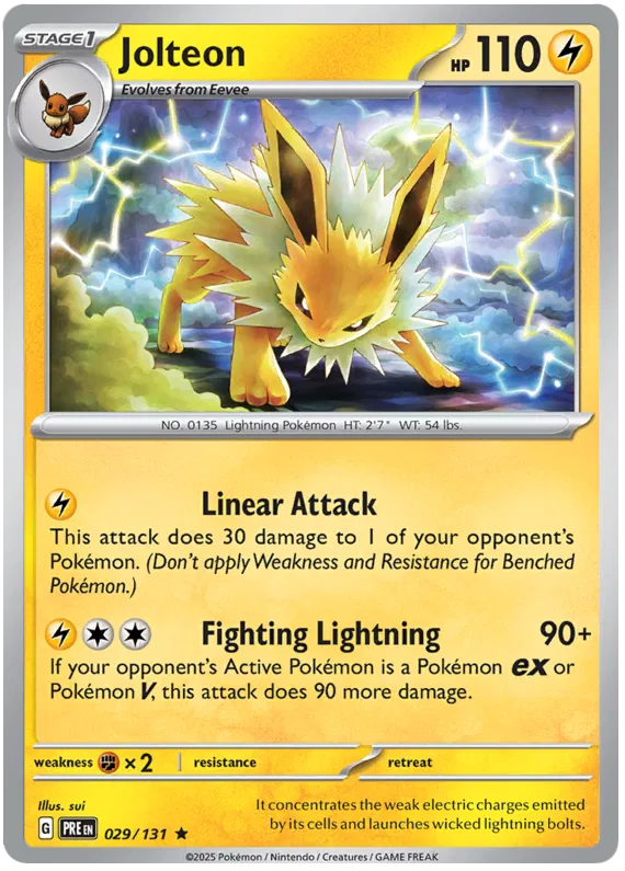 #029 Jolteon Holo