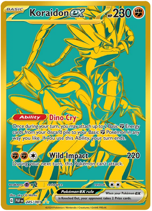#245 Koraidon Ex Full Art
