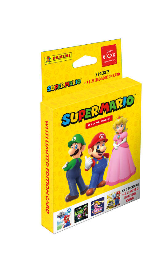 Super Mario Sticker 2 EcoBlister