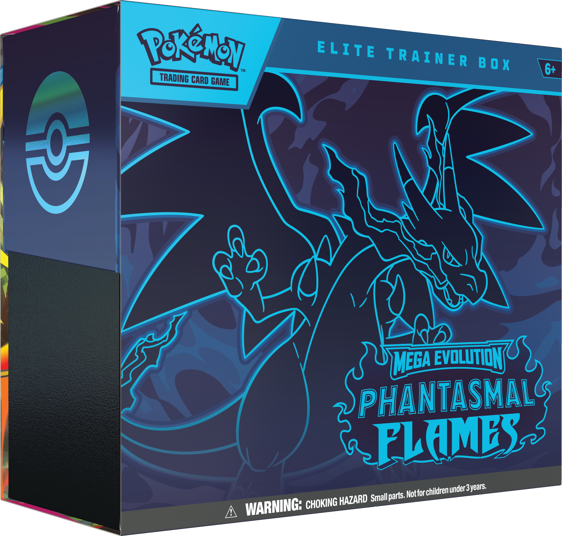 Phantasmal Flames Elite Trainer Box met sleeves, promo kaart en boosterpacks