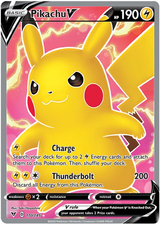 #170 Pikachu V Ultra Rare