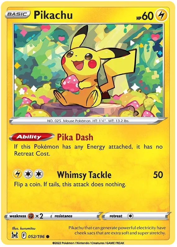 #052 Pikachu common