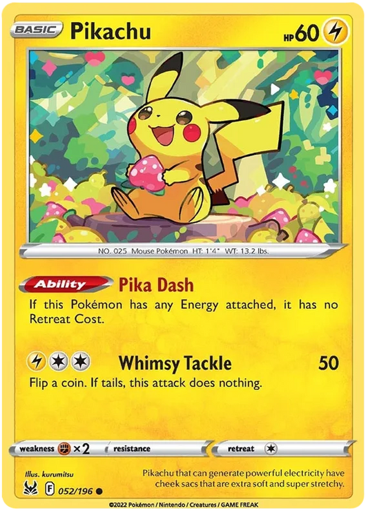 #052 Pikachu common