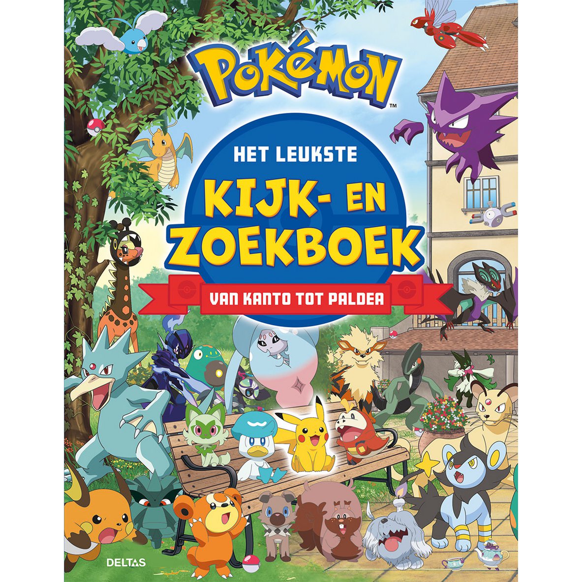 Pokémon: Het leukste Kijk- en Zoekboek van Kanto tot Paldea