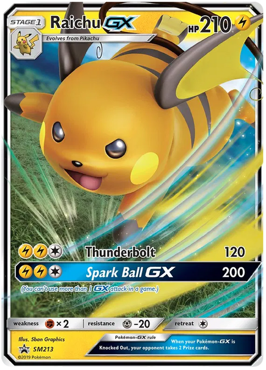 #SM213 Raichu GX