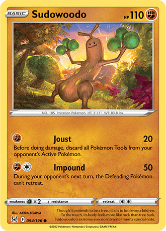 #094 Sudowoodo common