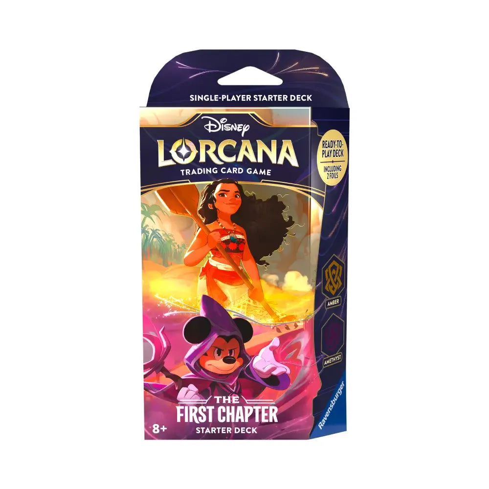 Lorcana: First Chapter Amber & Amethyst Starter Deck