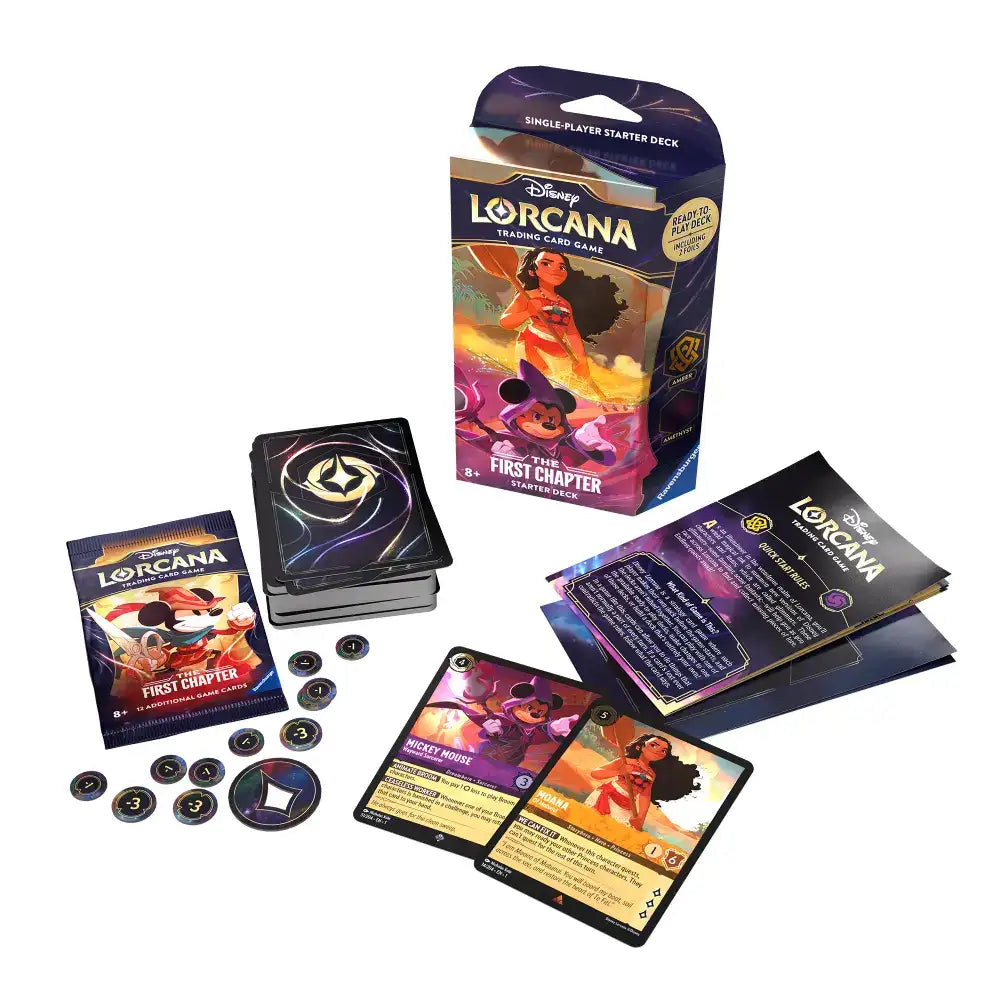 Lorcana: First Chapter Amber & Amethyst Starter Deck