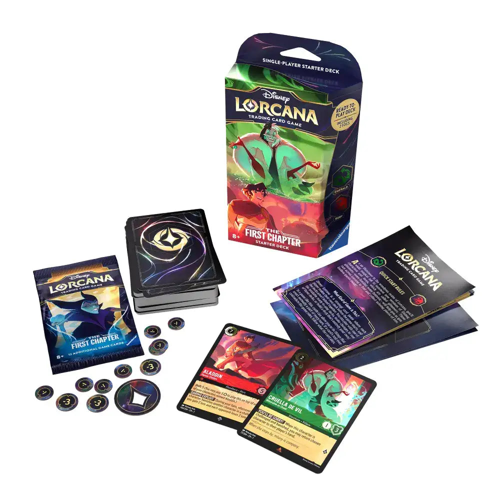 Lorcana: First Chapter Emerald & Ruby Starter Deck