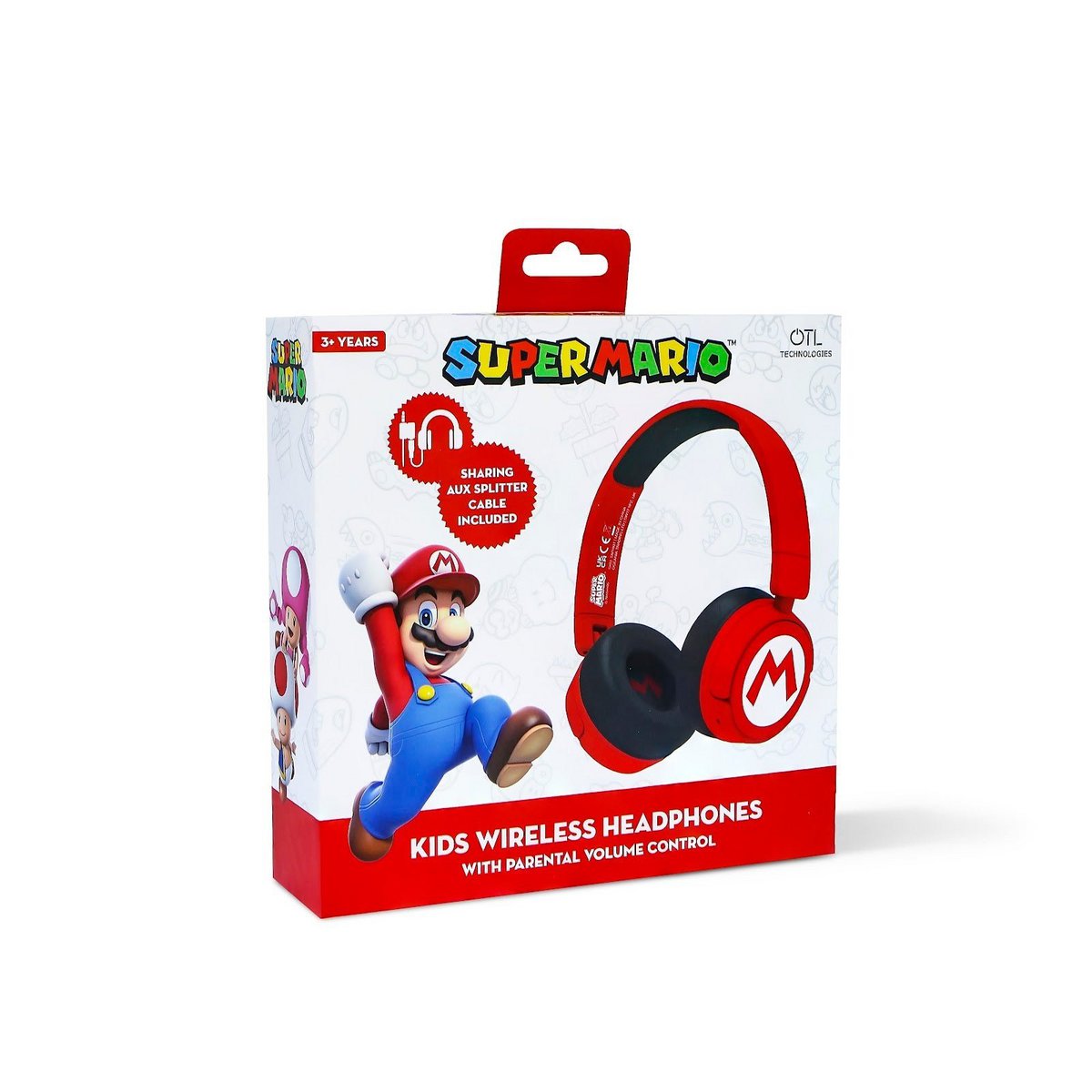 Super Mario Bluetooth Koptelefoon