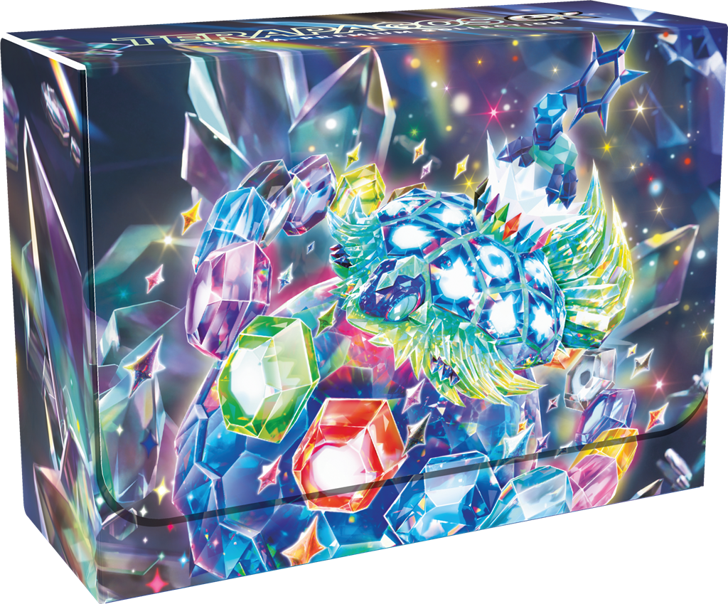 Ultra-Premium Collection met Terapagos ex, Lapras ex, en Cinderace ex promokaarten, accessoires en booster packs.