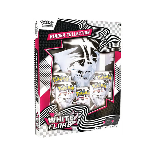 White Flare Binder Collection