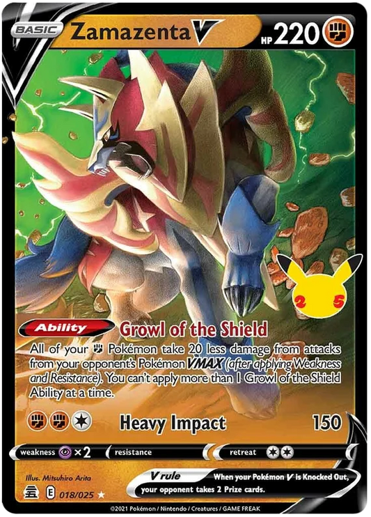 #018 Zamazenta V Full Art