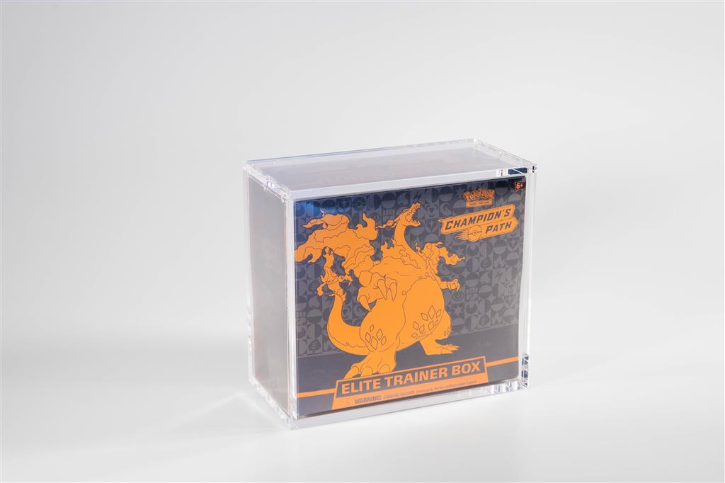 Acryl case 6MM voor Pokémon Elite Trainer Box sealed ETB bescherming