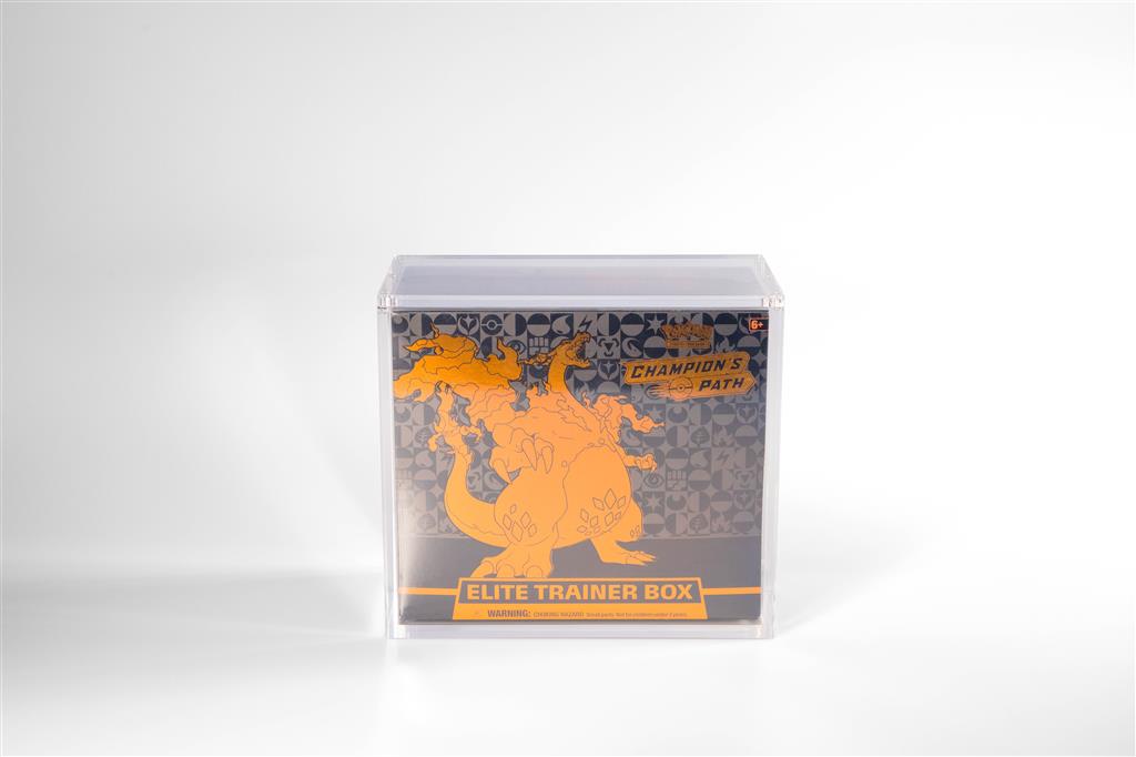 Acryl case 6MM voor Pokémon Elite Trainer Box sealed ETB bescherming