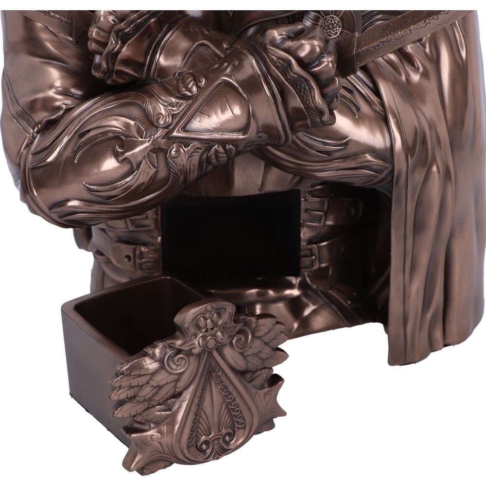 Assassin’s Creed Ezio Auditore da Firenze bronzen bust box beeld