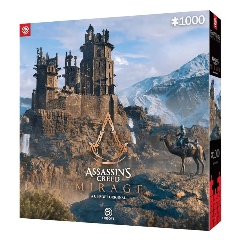 Officiële Assassin's Creed Mirage puzzeldoos van 1000 stukjes met Basim.