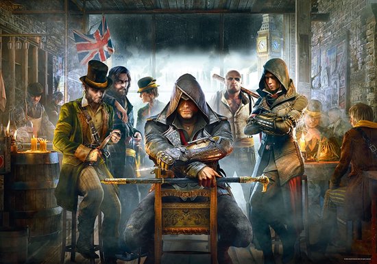 Volledige afbeelding van de Assassin's Creed Syndicate The Tavern puzzel.