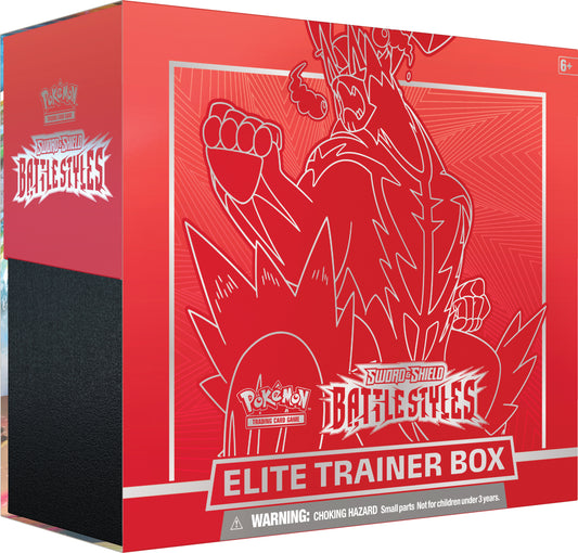 Battle Styles Elite Trainer Box Single Strike Red