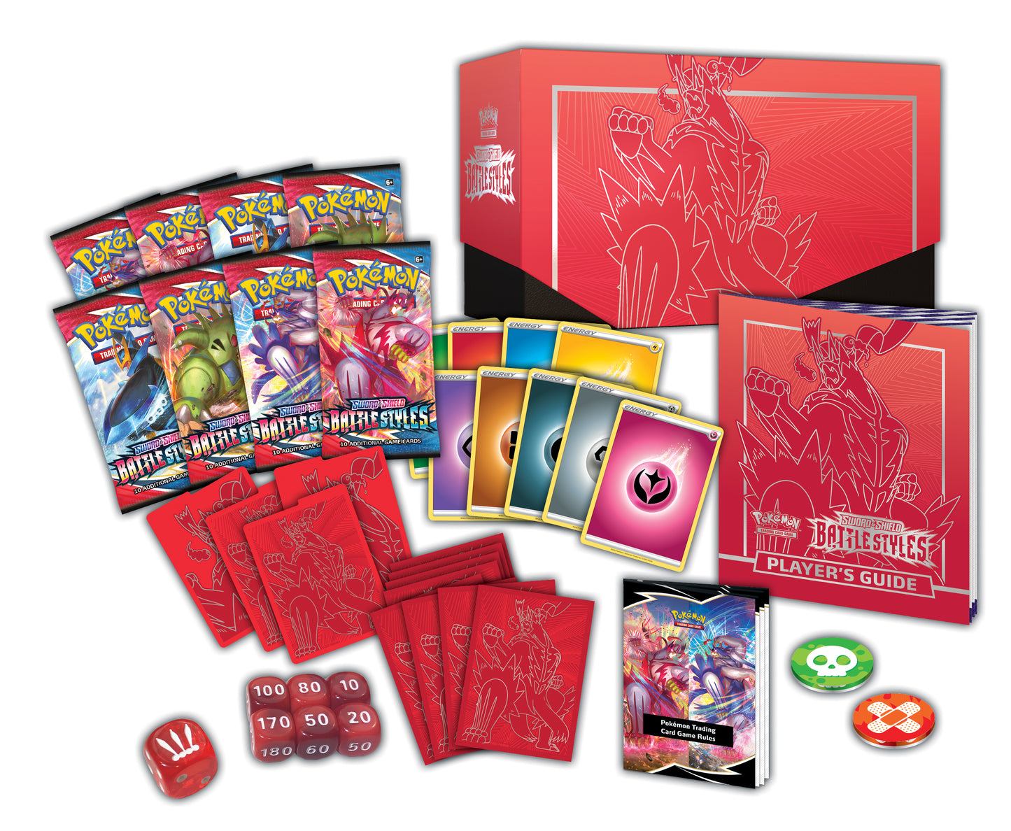 Battle Styles Elite Trainer Box Single Strike Red
