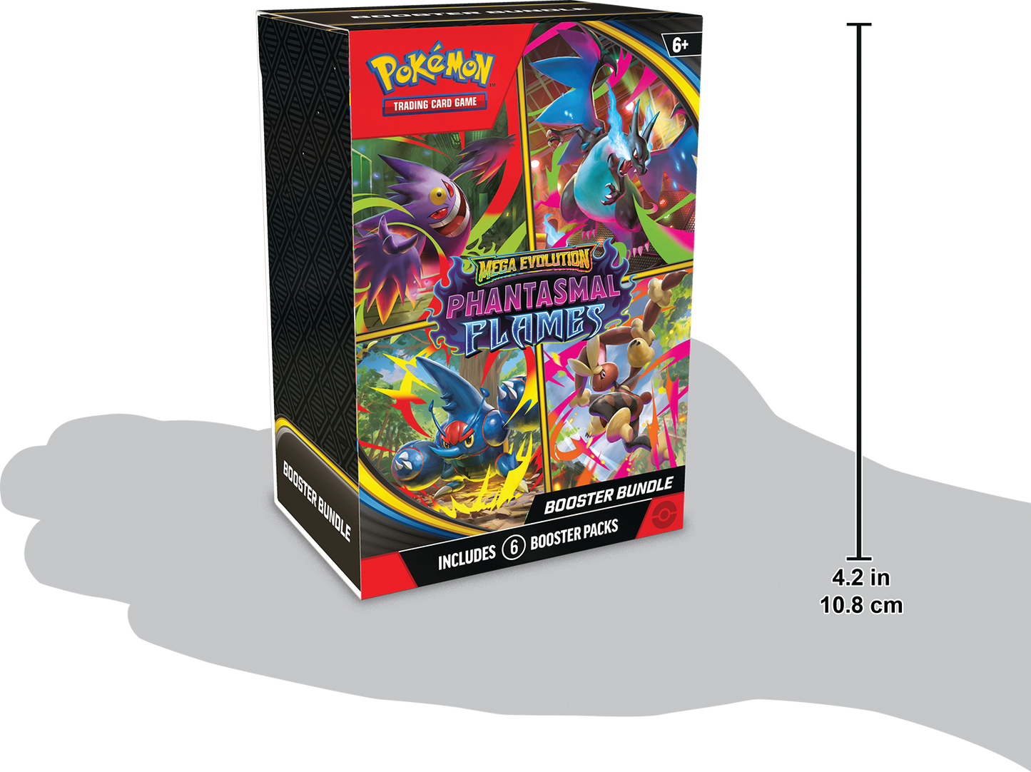 Phantasmal Flames Booster Bundle met zes losse Phantasmal Flames boosterpacks