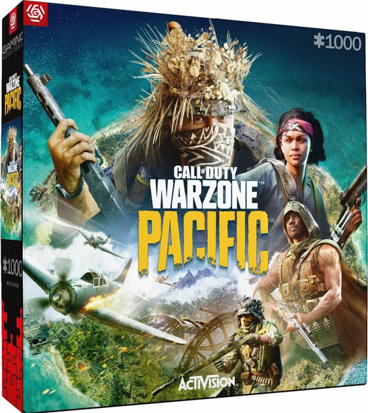 Officiële Call of Duty Warzone Pacific puzzeldoos van 1000 stukjes.