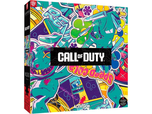 Officiële Call of Duty Zombies Collage puzzeldoos van 1000 stukjes.