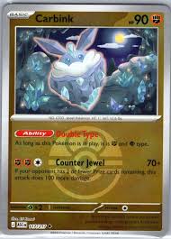 Carbink #117 Love Ball Reverse Holo Pokémon kaart uit Ascended Heroes