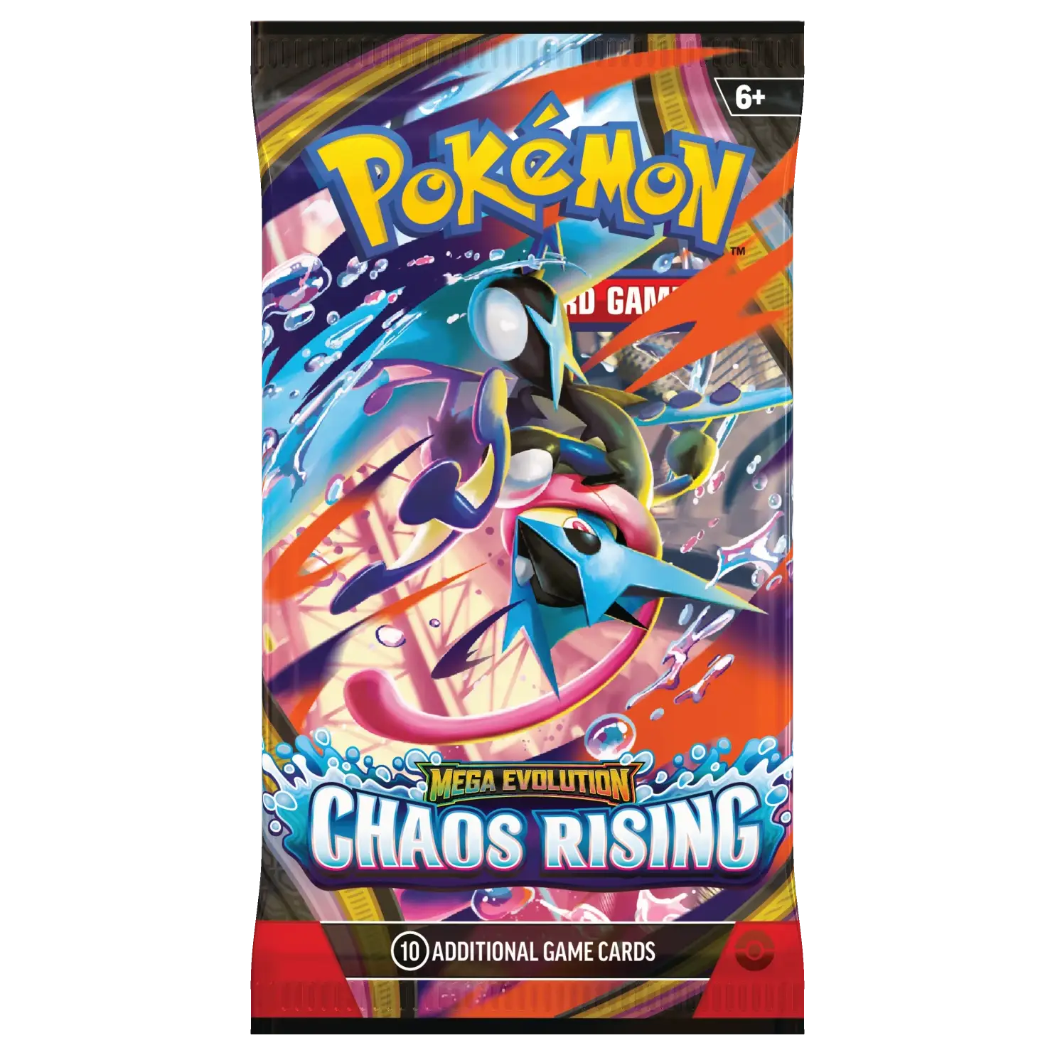 Derde variant art set booster pack uit de Chaos Rising boosterbox