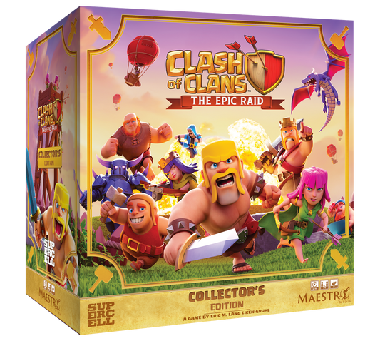 Clash of Clans Epic Raid Collector’s Edition bordspel pre-order