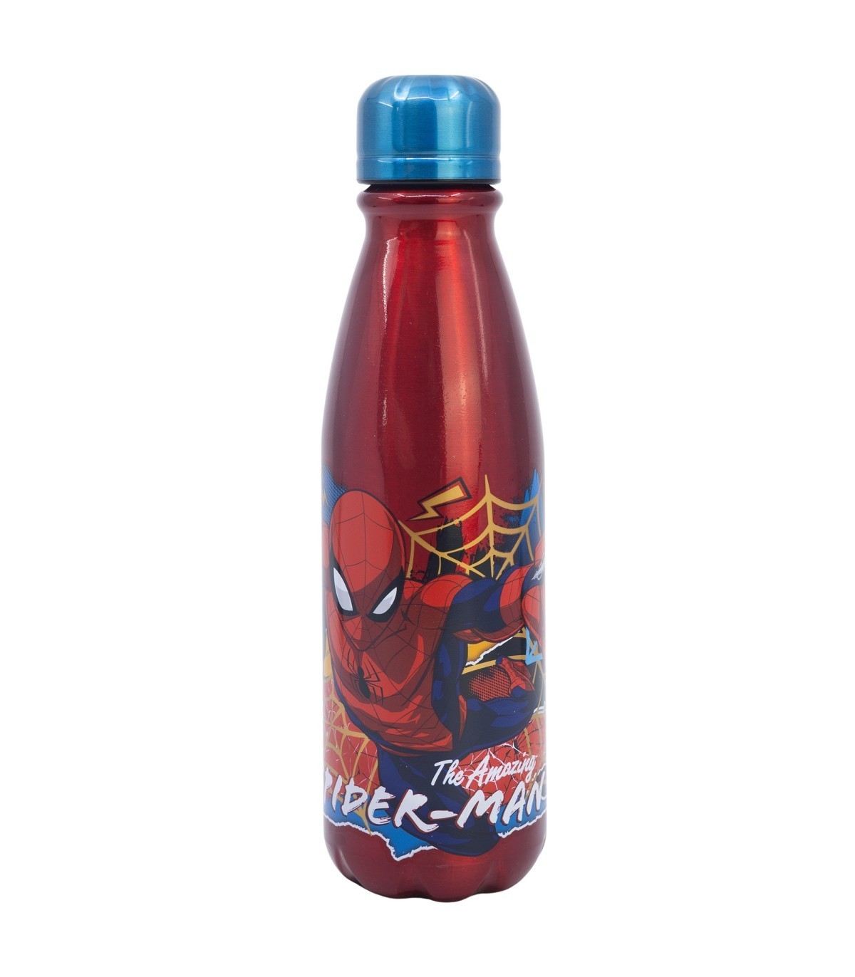 Aluminium Fles Spiderman 600ML