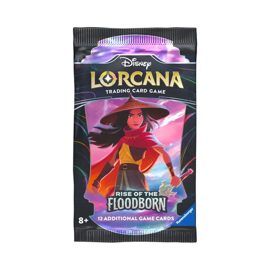 Lorcana Rise of the Floodborn booster – Disney TCG pakje met Beast, Hercules, Cinderella, Snow White en andere sprookjeshelden.