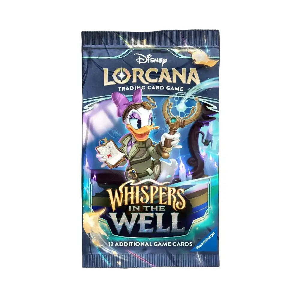 Lorcana Whispers in the Well boosterpack – Disney TCG losse booster van Ravensburger.