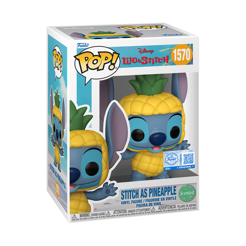 Funko Pop Lilo & Stitch Stitch as Pineapple scented vinyl figurine