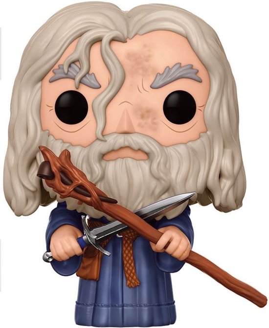 Funko Pop Lord of the Rings Gandalf 443 vinyl figurine met staf en zwaard Glamdring voor LotR collectie