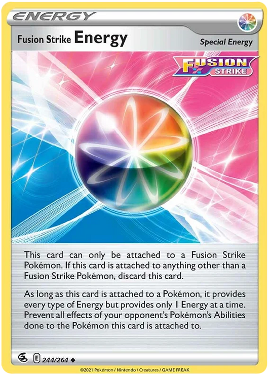 Fusion Strike Energy trainer kaart Fusion Strike common losse pokemon kaarten pokemon verzameling