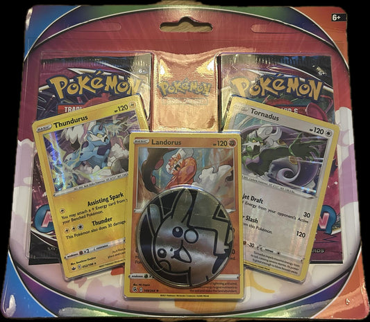 Enhanced 2-Pack Genie Trio met 2 Fusion Strike boosterpacks, drie promo kaarten en Pikachu munt