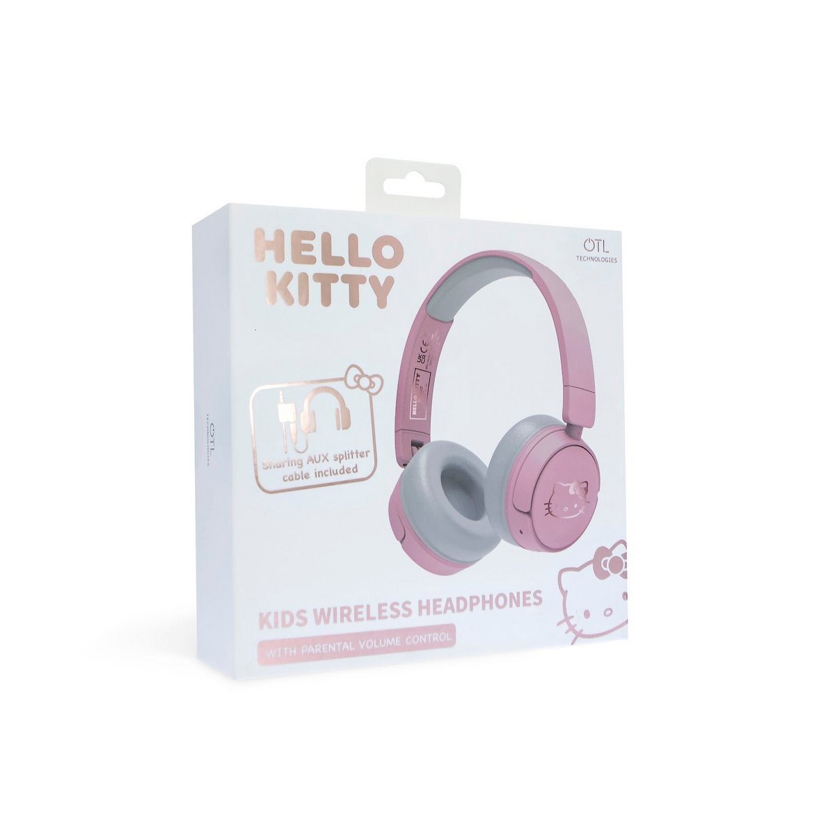 Hello Kitty Bluetooth kinder koptelefoon met herkenbaar design