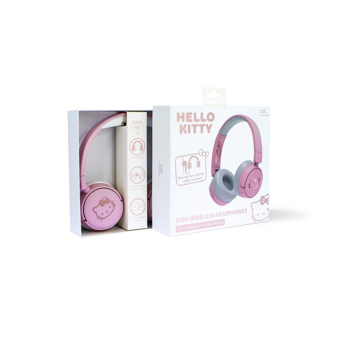 Hello Kitty Bluetooth kinder koptelefoon met herkenbaar design