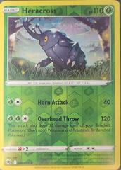 Heracross Reverse Holo Astral Radiance Pokémon kaart nummer 008/189