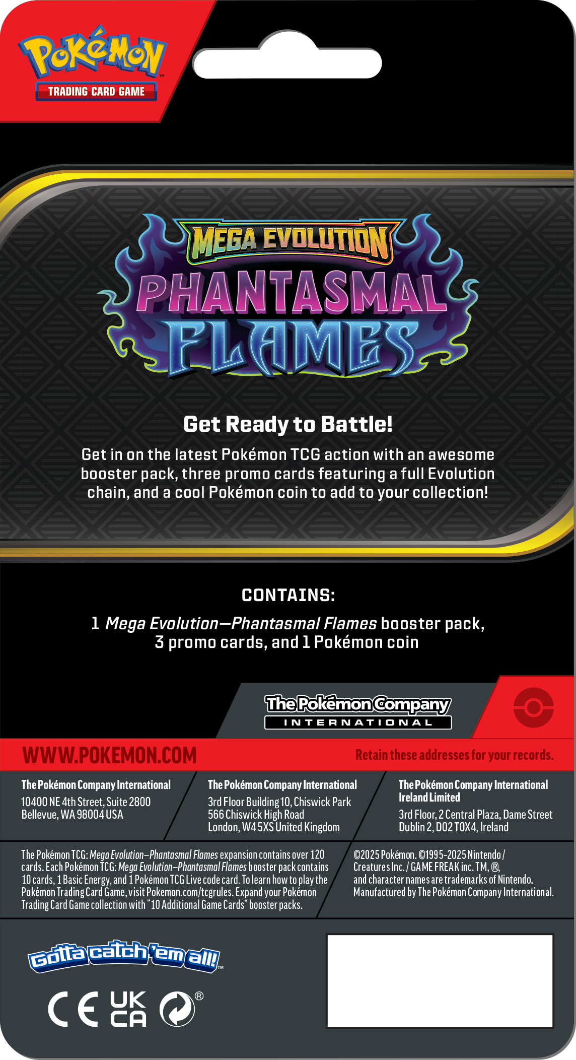 Phantasmal Flames Premium Checklane Hydrapple met evolutielijn en boosterpack