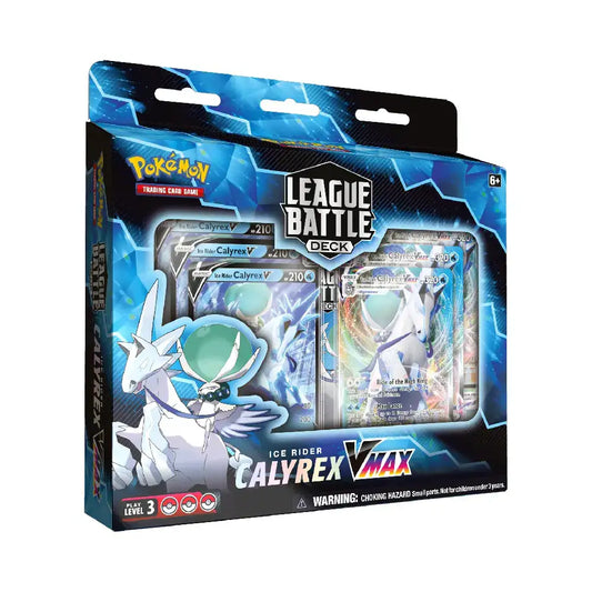 Pokémon Ice Rider Calyrex VMAX League Battle Deck compleet speelbaar deck met accessoires
