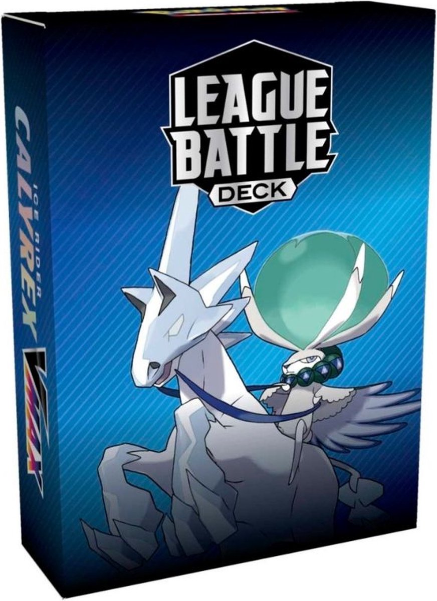 Pokémon Ice Rider Calyrex VMAX League Battle Deck compleet speelbaar deck met accessoires