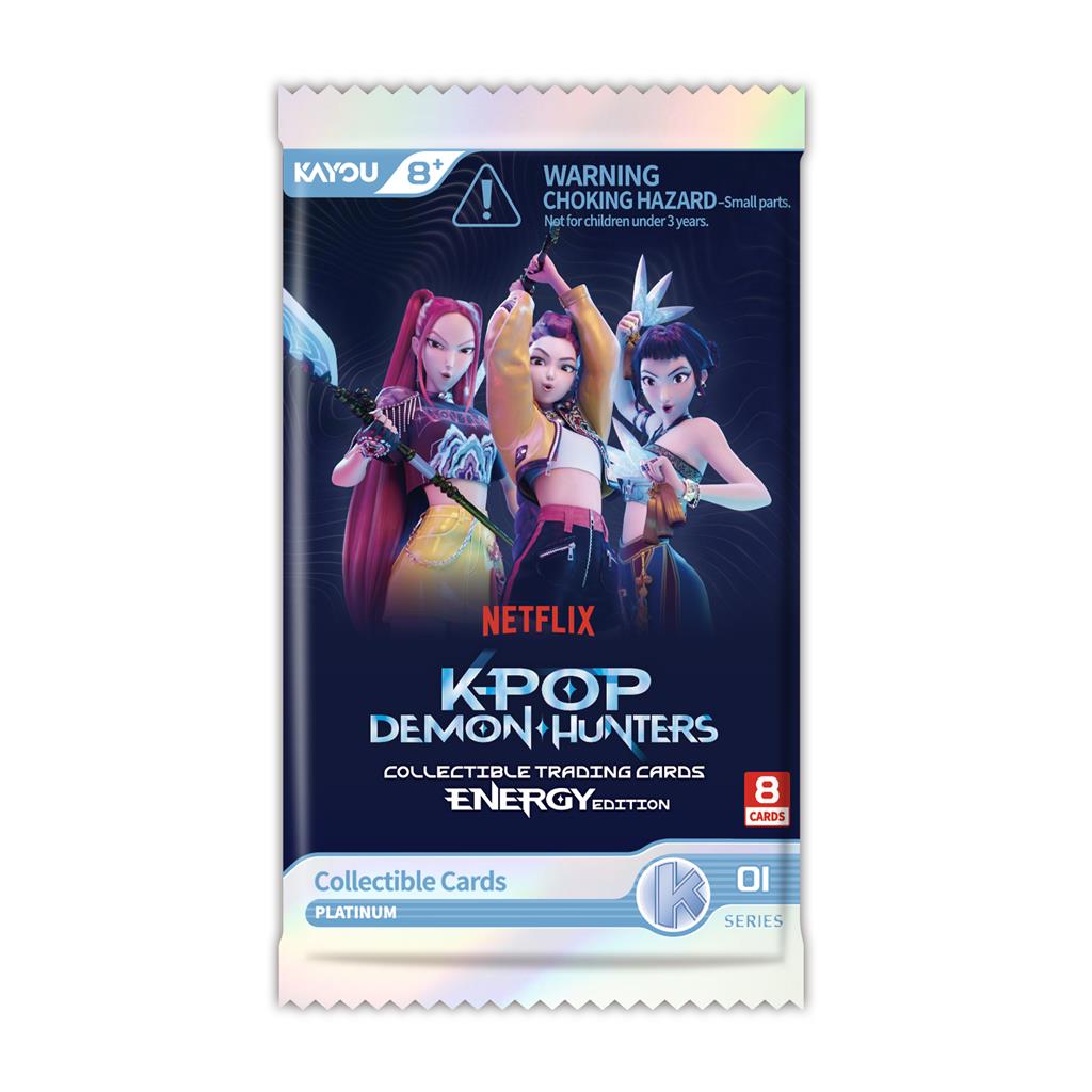 K-Pop Demon Hunters TCG Energy Edition Boosterbox met 12 boosterpacks van Kayou - verpakking
